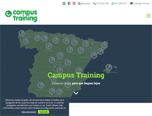 Tablet Screenshot of campus-training.info